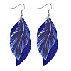 Imitation Leather Dangle Earrings FS-WG7D41A-04-1