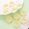 Transparent Acrylic Beads MACR-S374-01A-01-6