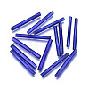 Opaque Glass Twisted Bugle Beads SEED-T005-15-B05-1