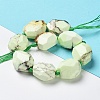 Natural Lemon Jade Beads Strands G-M406-A03-01-3