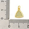 Real 18K Gold Plated Rack Plating Brass Micro Pave Cubic Zirconia Pendants Charms KK-S396-01E-3