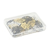 100Pcs Iron Filigree Joiners Pendants IFIN-FS0001-61-6