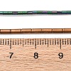 Electroplated Synthetic Non-magnetic Hematite Beads Strands G-K366-I02-02-4
