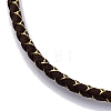 Polyester Cord Braided Bracelet Makings MAK-Z003-01P-30-2