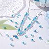 Natural Blue Quartz Beads Strands G-NB0003-69-4