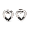 304 Stainless Steel Stud Earrings EJEW-F361-04P-2