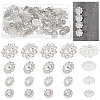 80Pcs 4 Style Alloy Rhinestone Shank Buttons DIY-GA0003-58-1