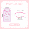 Alloy Enamel Bowknot Link Bracelets BJEW-BM0001-02-2