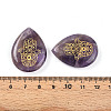 Natural Amethyst Pendants G-N345-05D-3