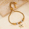 Adjustable 304 Stainless Steel & Crystal Rhinestone Slider Bracelets WGDC797-01-1