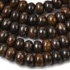 Natural Bronzite Beads Strands G-A280-A16-01-4