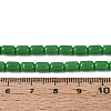 Opaque Glass Beads Strands GLAA-T028-14P-04-4