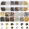 600Pcs Brass & Iron Crimp Beads Covers DIY-PA0001-73-1