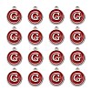Platinum Plated Alloy Enamel Charms LS-ENAM-S118-03G-P-2