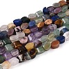 Natural Mixed Gemstone Beads Strands G-T143-33-5