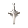 304 Stainless Steel Pendants STAS-C119-22P-1