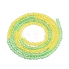 Transparent Glass Beads Strands GLAA-N074-01A-05-3