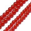Natural Malaysia Jade Beads Strands G-L645-C01-4mm-16-2