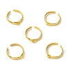 SHEGRACE Adjustable Brass Ring Components XGR0088G-132G-2