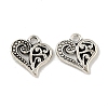 Tibetan Style Alloy Charms TIBE-Q050-166AS-LF-1