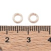 Brass Closed Jump Rings KK-CBA4112-10RG-3