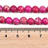 Natural Imperial Jasper Beads Strands G-I122-6mm-17-3