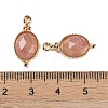 Natural Strawberry Quartz Faceted Pendans KK-L218-003G-04-3