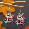 Colorful Acrylic Dangle Earrings LS-HJ6740-1-1