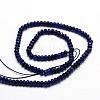 Dyed Natural Malaysia Jade Rondelle Beads Strands G-E316-2x4mm-16-3