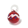 Christmas Handmade Lampwork Pendants LS-LAMP-L081-01E-1
