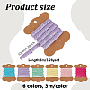 6 Colors Polyamide Pleated Elastic Lace Trim EW-FG0001-04-2