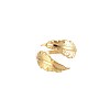 304 Stainless Steel Cuff Open Rings for Women WG0513E-01-2