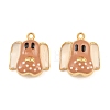 304 Stainless Steel Enamel Pendants SA-CBA033B-01G-02-1
