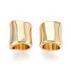 Rack Plating Alloy Large Hole Beads PALLOY-T091-45G-1