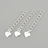 925 Sterling Silver Twisted Extender Chains LS-STER-S002-32-1