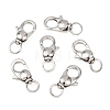 Tarnish Resistant 304 Stainless Steel Swivel Lobster Claw Clasps STAS-R065-10-3