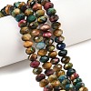 Natural Tiger Eye Beads Strands G-C259-A48-5x8mm-1