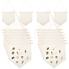 Polycotton Wall Hanging Brooch Jewelry Banner Holder AJEW-WH0596-833B-1