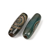 Tibetan Style dZi Beads TDZI-E004-49-2