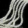 Electroplate Glass Beads Strands EGLA-A034-J6mm-T05-1