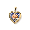 304 Stainless Steel Locket Pendants STAS-H255-02G-12-1