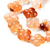 Natural Agate Beads Strands G-H024-C01-01-4