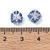 Brass & Glass Beads GL-CBA12D7-02S-04-2