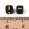 Opaque Acrylic Beads SACR-T035-20I-3