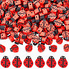 300Pcs Handmade Polymer Clay Beads CLAY-SC0002-24B-1
