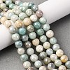 Natural Flower Amazonite Beads Strands X-G-O164-02-8mm-5