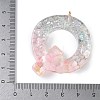 Resin Pendants RESI-B029-01P-Q-3