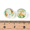 Handmade Foil Lampwork Beads Strands FOIL-T008-05C-4