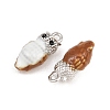 Brass Enamel Pendants KK-CBA6818-04P-02-2