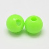 Round Opaque Acrylic Spacer Beads MACR-I036-4mm-M-4